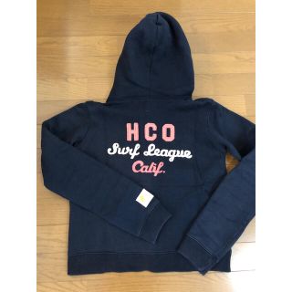 ホリスター(Hollister)のHollister ネイビーパーカー　サーフ　ヴィンテージ(パーカー)