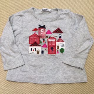 ファミリア(familiar)のファミリア　長袖シャツ　90センチ(Tシャツ/カットソー)