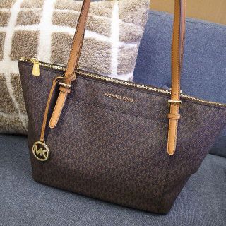 マイケルコース(Michael Kors)の正規品☆マイケルコース　トートバッグ　シグネチャー　ジェットセット　バッグ　財布(トートバッグ)