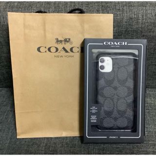 コーチ(COACH)のCOACH スマホケース　iPhone11(iPhoneケース)