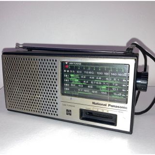 パナソニック(Panasonic)の【動作品】 Panasonic ポータブルラジオ R-288 1972年発売(ラジオ)