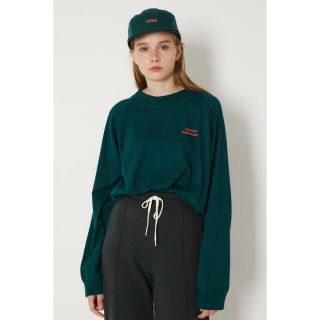 マウジー(moussy)のSW ONE POINT MINI ワンピース(Tシャツ(長袖/七分))