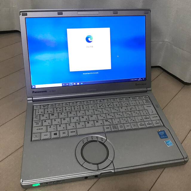 Let's note】ノートパソコン i3/高速SSD256GB/大容量8GB やすい 8960円