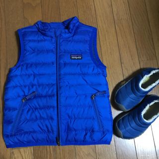 パタゴニア(patagonia)のパタゴニア　キッズ　ダウンベスト(ジャケット/上着)