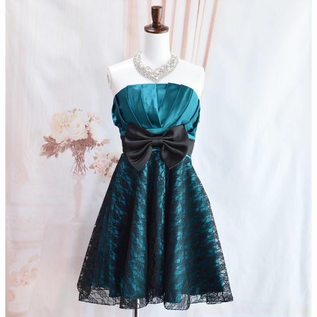 新品♥5色 レッド パーティードレス レディースのフォーマル/ドレス(ミニドレス)の商品写真
