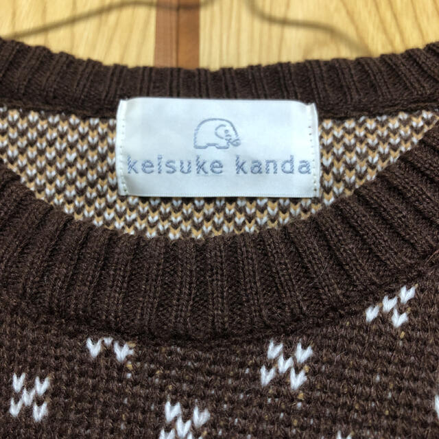 keisuke kanda(ケイスケカンダ)のkeisuke kanda ニッポンのノルディック柄セーター レディースのトップス(ニット/セーター)の商品写真