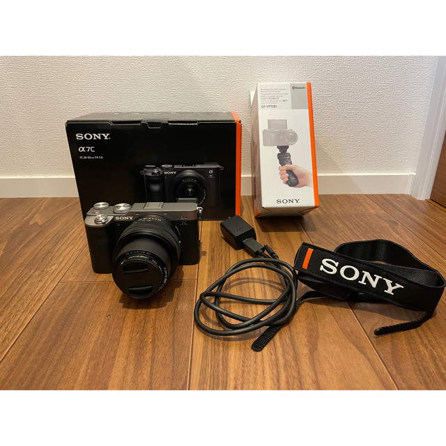 SONYα7Cレンズキット‼︎おまけ付き、超美品