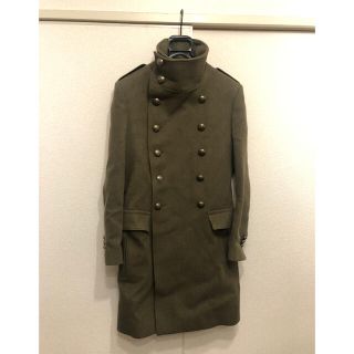 BALMAIN - balmain × H&m コラボ ミリタリーコートの通販|ラクマ