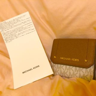 マイケルコース(Michael Kors)のお値下げ❣️マイケルコース　三つ折り　財布　美品(財布)