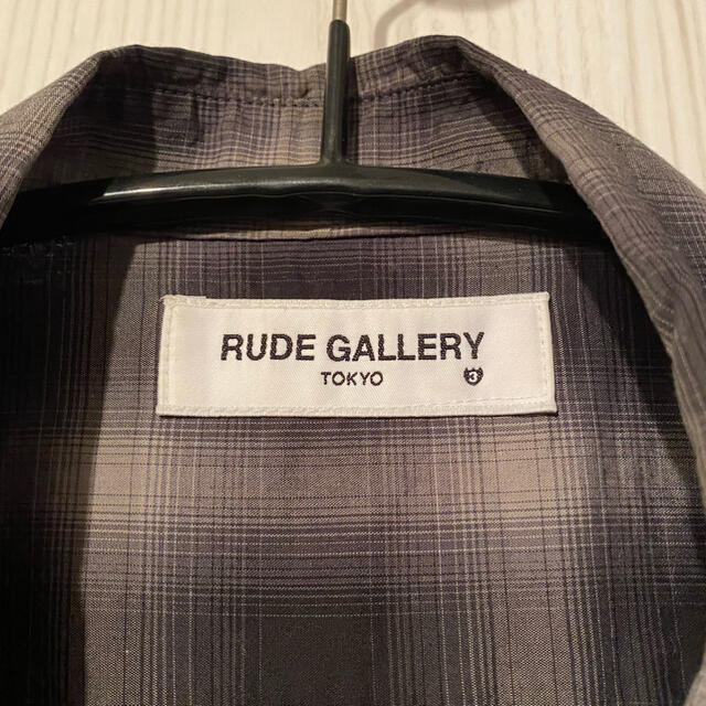 RUDE GALLERY(ルードギャラリー)のルードギャラリー  ロングチェックシャツ メンズのトップス(シャツ)の商品写真