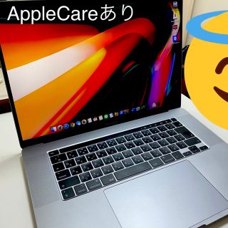 アップル(Apple)のApple MacBook Pro16インチ AppleCare加入済(ノートPC)