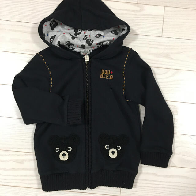 DOUBLE.B(ダブルビー)の専用.ダブルＢ.パーカー.おまとめ キッズ/ベビー/マタニティのキッズ服男の子用(90cm~)(ジャケット/上着)の商品写真