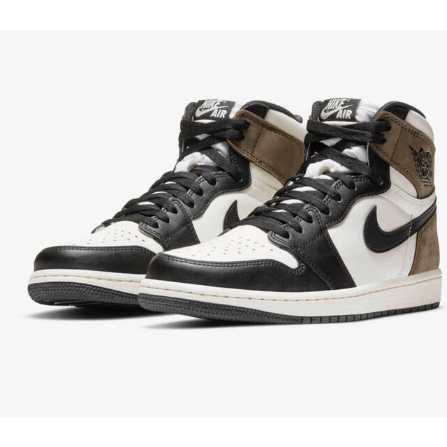 NIKE(ナイキ)の希少27.5！NIKE AIRJORDAN 1 RETRO DARK MOCHA メンズの靴/シューズ(スニーカー)の商品写真