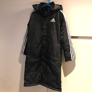 アディダス(adidas)のadidas ベンチコート140cm 美品(ウェア)