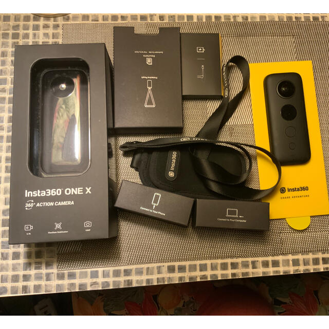 【美品】360度 5.7K カメラ insta360 one X + おまけ付