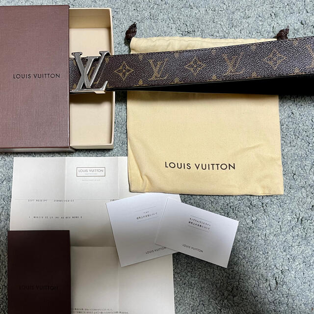 ファッション小物Louis Vuitton ルイ ヴィトン リバーシブル ベルト モノグラム