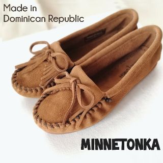 ミネトンカ(Minnetonka)の『MINNETONKA/ミネトンカ』スエード*モカシン/5(22.5〜23cm)(スリッポン/モカシン)