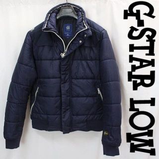 ジースター(G-STAR RAW)のジースターロウ　中綿ジャケットＬシングルライダースジャケット　ナイロンブルゾン(ダウンジャケット)