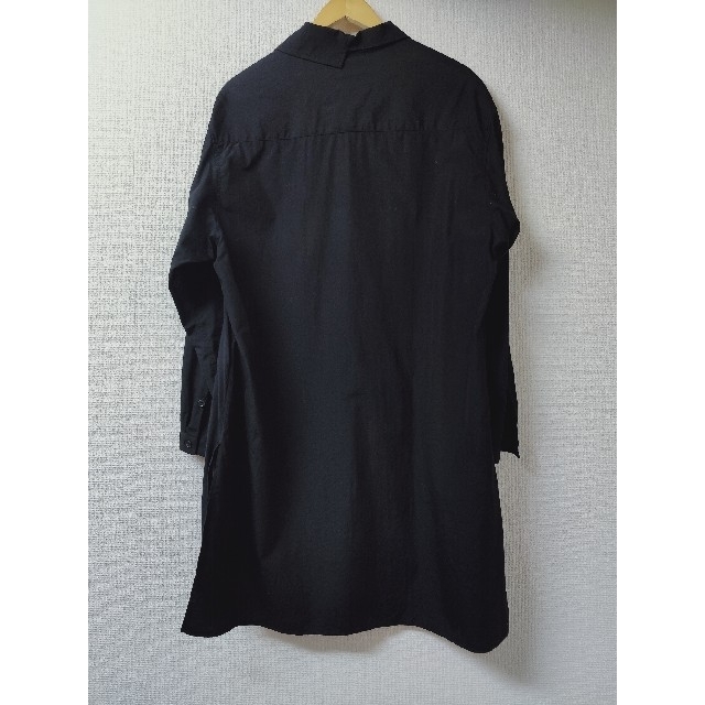 YOHJI YAMAMOTO BLACK SCANDAL 20aw 朝倉優佳 プリントチュニックシャツ