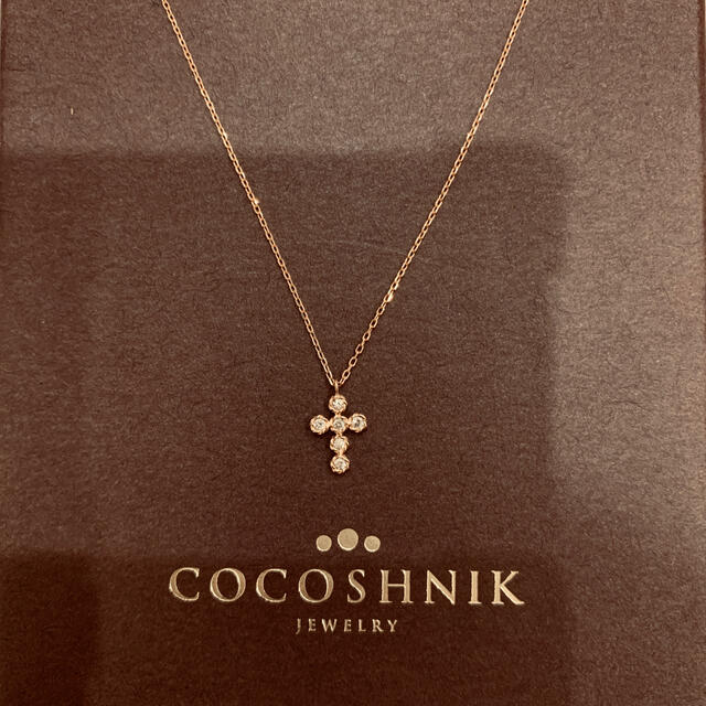 COCOSHNIK(ココシュニック)のCOCOSHNIK ココシュニック　ダイヤネックレス レディースのアクセサリー(ネックレス)の商品写真