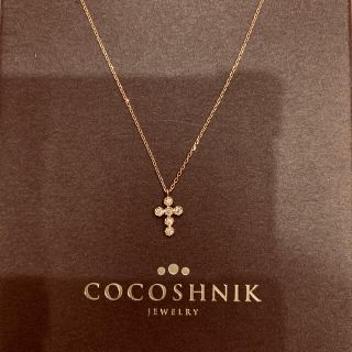 ココシュニック(COCOSHNIK)のCOCOSHNIK ココシュニック　ダイヤネックレス(ネックレス)