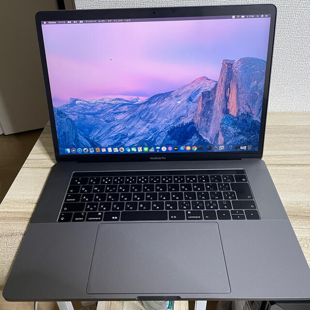 2018年MacBook Pro15インチ