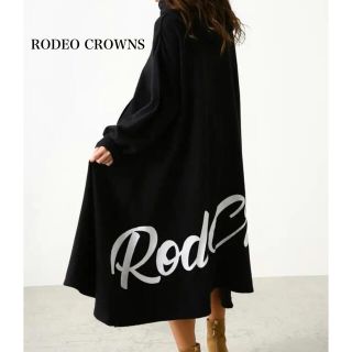 ロデオクラウンズワイドボウル(RODEO CROWNS WIDE BOWL)のRODEO CROWNS フレアパーカー ロングワンピース(ロングワンピース/マキシワンピース)