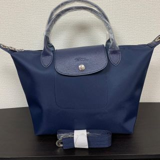 ロンシャン(LONGCHAMP)のロンシャン ル プリアージュ ネオ ハンドバッグ 2way ネイビー(ハンドバッグ)