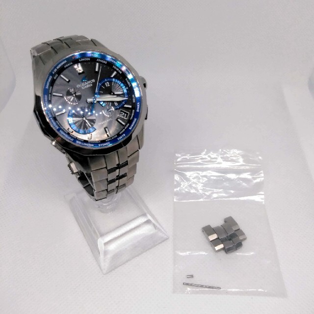 CASIO　OCEANUS　Manta　OCW-S2400-1AJF　余り駒付き