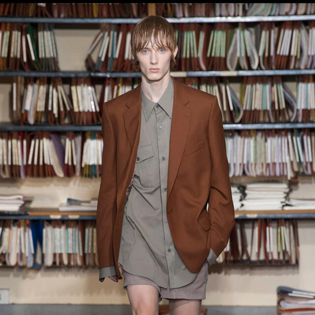 DRIES VAN NOTEN ドリスヴァンノッテン 18ss2タックパンツ
