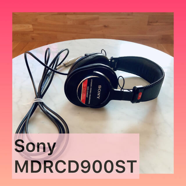 SONY(ソニー)のSony ソニー　プロ用　ヘッドフォン　MDR-CD900ST スマホ/家電/カメラのオーディオ機器(ヘッドフォン/イヤフォン)の商品写真