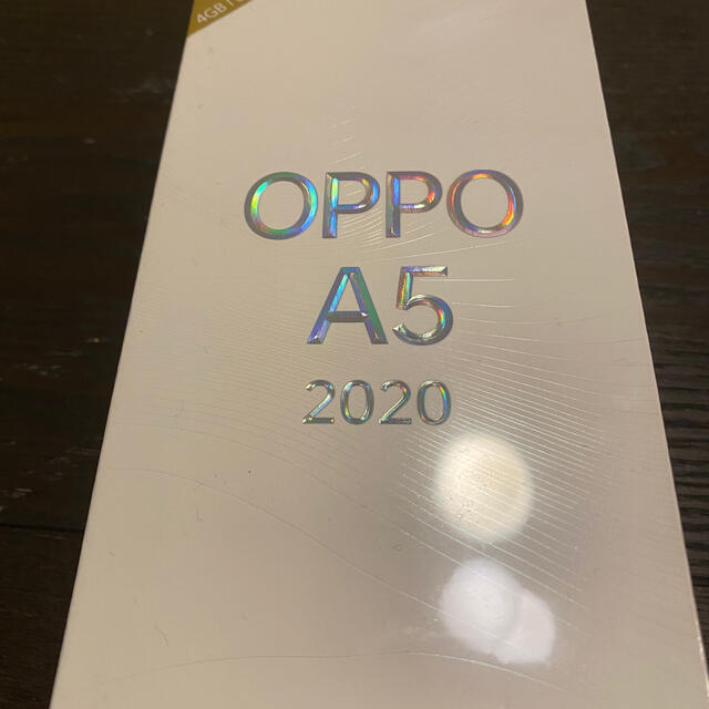 OPPO A5 2020 グリーン 新品未開封約65インチTFT解像度