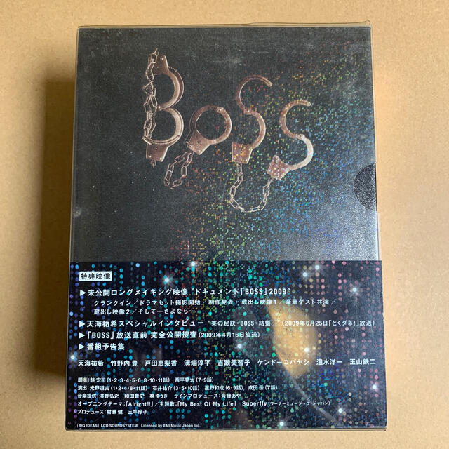 BOSS　DVD-BOX DVD エンタメ/ホビーのDVD/ブルーレイ(TVドラマ)の商品写真