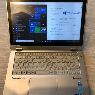 送料込！即使用！タッチパネル！Panasonic◆CF-AX3◆Core i5