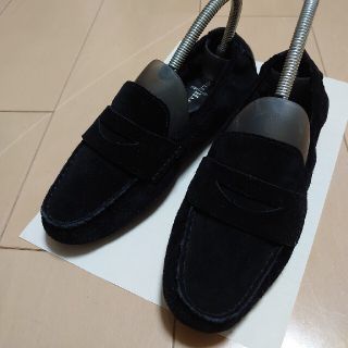 コールハーン(Cole Haan)の最終お値下げ☆新品同様☆コール・ハーンスウェードシューズ23.5(ローファー/革靴)