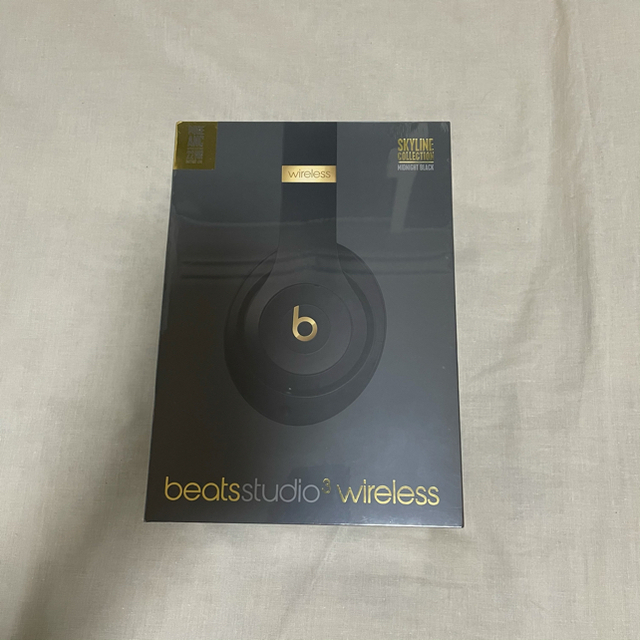 Beats by Dr Dre(ビーツバイドクタードレ)のBeats Studio3 Wireless ミッドナイトブラック スマホ/家電/カメラのオーディオ機器(ヘッドフォン/イヤフォン)の商品写真