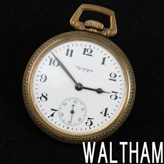 ウォルサム(Waltham)の【1938年 汽車】ウォルサム WALTHAM  アンティーク懐中時計 16s (その他)