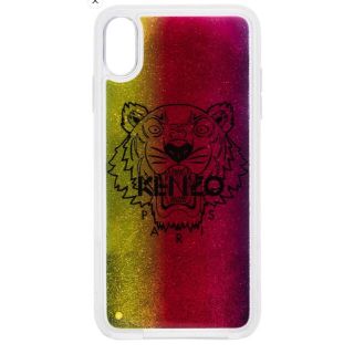 ケンゾー(KENZO)の【定価8000円】KENZO  グリッター iPhone Xs Max用ケース(iPhoneケース)