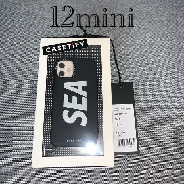 スマホ/家電/カメラCASETiFY x WDS Leather Case for iPhone