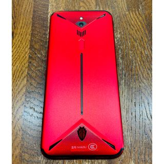 アンドロイド(ANDROID)のゲーミングスマホ Nubia Red Magic 3 赤(スマートフォン本体)