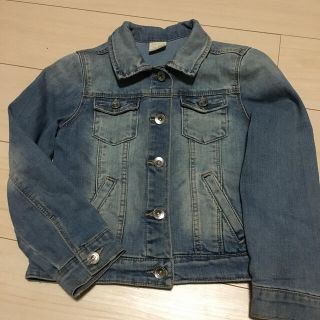 ザラキッズ(ZARA KIDS)のZARA  デニムジャケット　Ｇジャン　128㎝(ジャケット/上着)