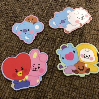 ヘザー(heather)のBTS BT21 Babyステッカーセット シール(アイドルグッズ)