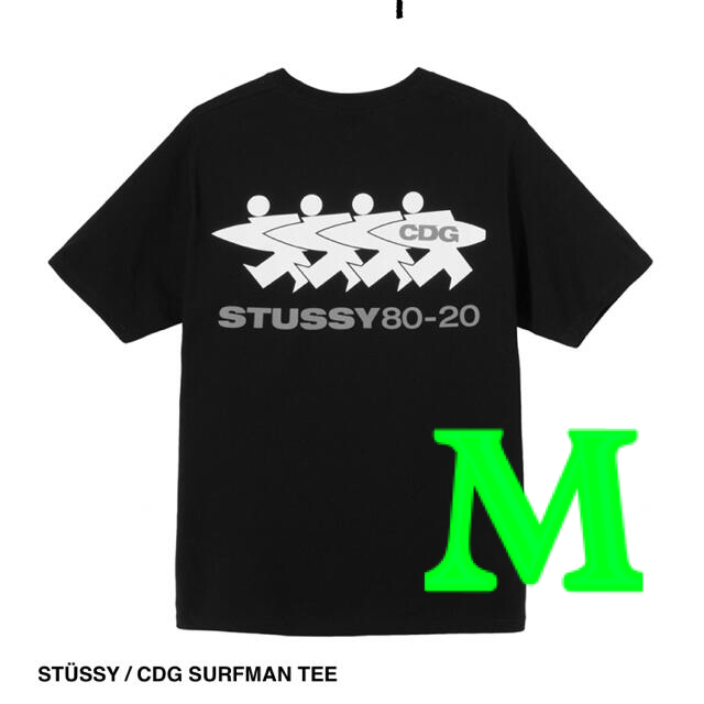 CDG x STUSSY 40周年記念  T-SHIRT