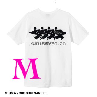 ステューシー(STUSSY)の CDG x STUSSY 40周年記念  T-SHIRT(Tシャツ/カットソー(半袖/袖なし))