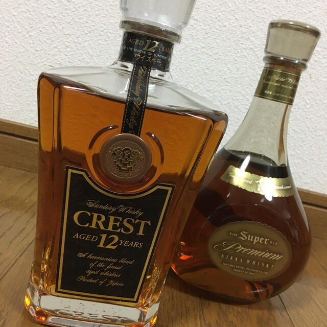 新品未開封！！レア♡高級洋酒　サントリー CREST 12年