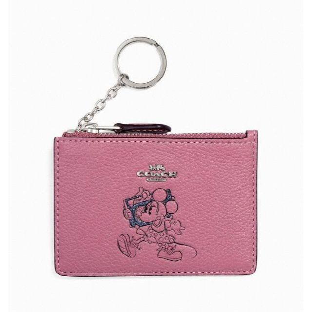 COACH(コーチ)の新品タグ付 COACH×ディズニー コラボ レアアイテム カード入れ ミニー レディースのファッション小物(名刺入れ/定期入れ)の商品写真