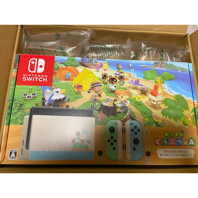 Nintendo Switch(ニンテンドースイッチ)のどうぶつの森　任天堂Switch 本体セット エンタメ/ホビーのゲームソフト/ゲーム機本体(家庭用ゲーム機本体)の商品写真