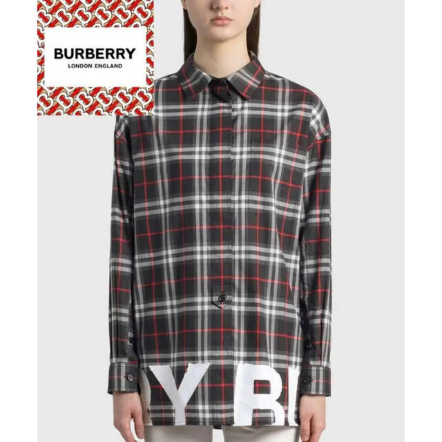 BURBERRY(バーバリー)のBURBERRY ブリギッテ 長袖 シャツ レディースのトップス(シャツ/ブラウス(長袖/七分))の商品写真