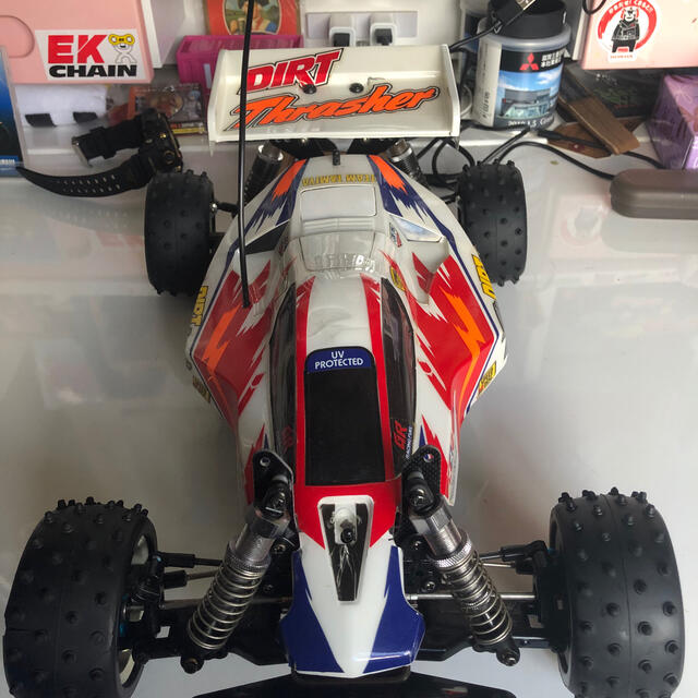 タミヤ ダートスラッシャー 改造多数!トップフォース 部品多数 タミヤ ダートスラッシャー 改造多数!トップフォース 部品多数