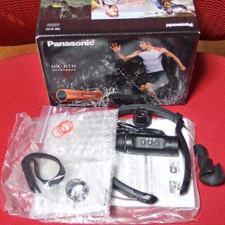 パナソニック(Panasonic)のPanasonic HX-A1H 黒 元箱付属品一式付き美品送料込み２万円！(ビデオカメラ)